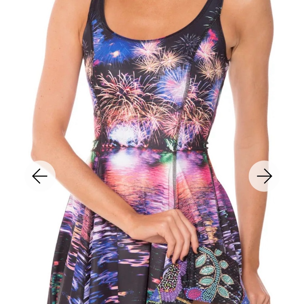 Blackmilk not actually sequins vs firework IOD-  limited